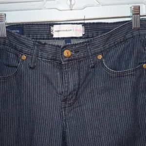 Paper Denim & Cloth Pinstripe Audrey Low Rise Cigarette leg Size 27